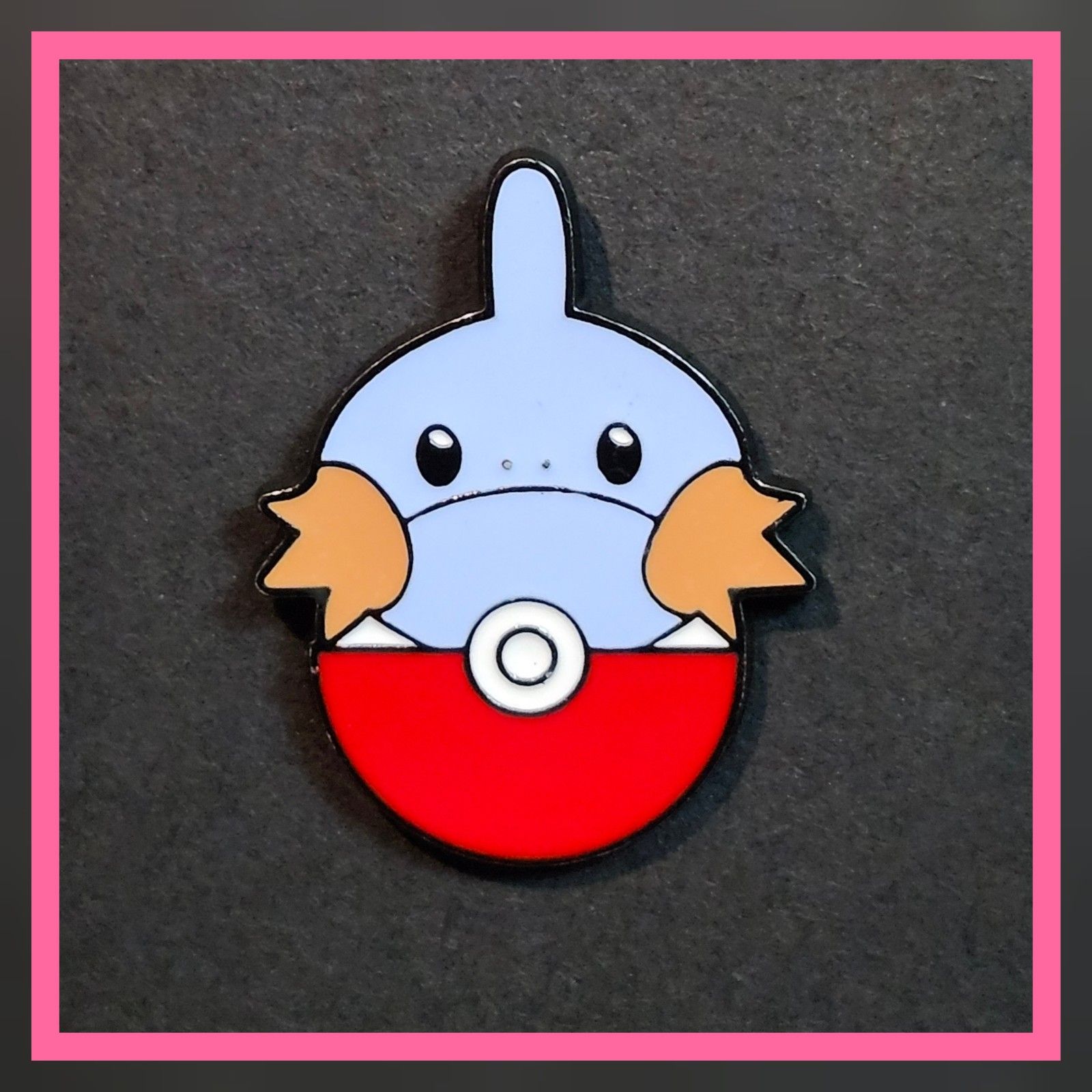 Pokemon Mudkip In Pokeball 1 Enamel Pin 5$